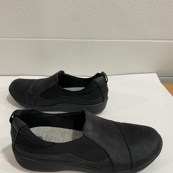 Clark Cloud Stepper Slip On Shoes Women’s 7 Black - Picture 3 of 7